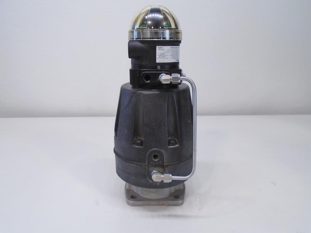 ITT Pure-Flo 2" Diaphragm Actuator 2-N-PN-B217-HW3-LS130 w/ Westlock Switch 99P2